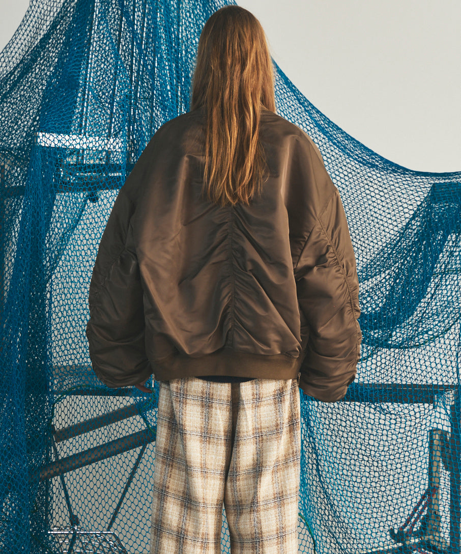 【26AW PRE-ORDER】Prime-Over Nylon MA-1 Bomber Jacket
