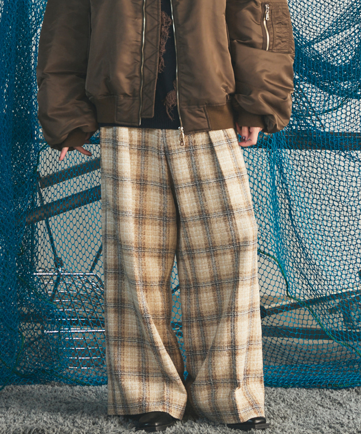 【26AW PRE-ORDER】【イタリアンデッドストックファブリック】2タックプライムワイドスラックス