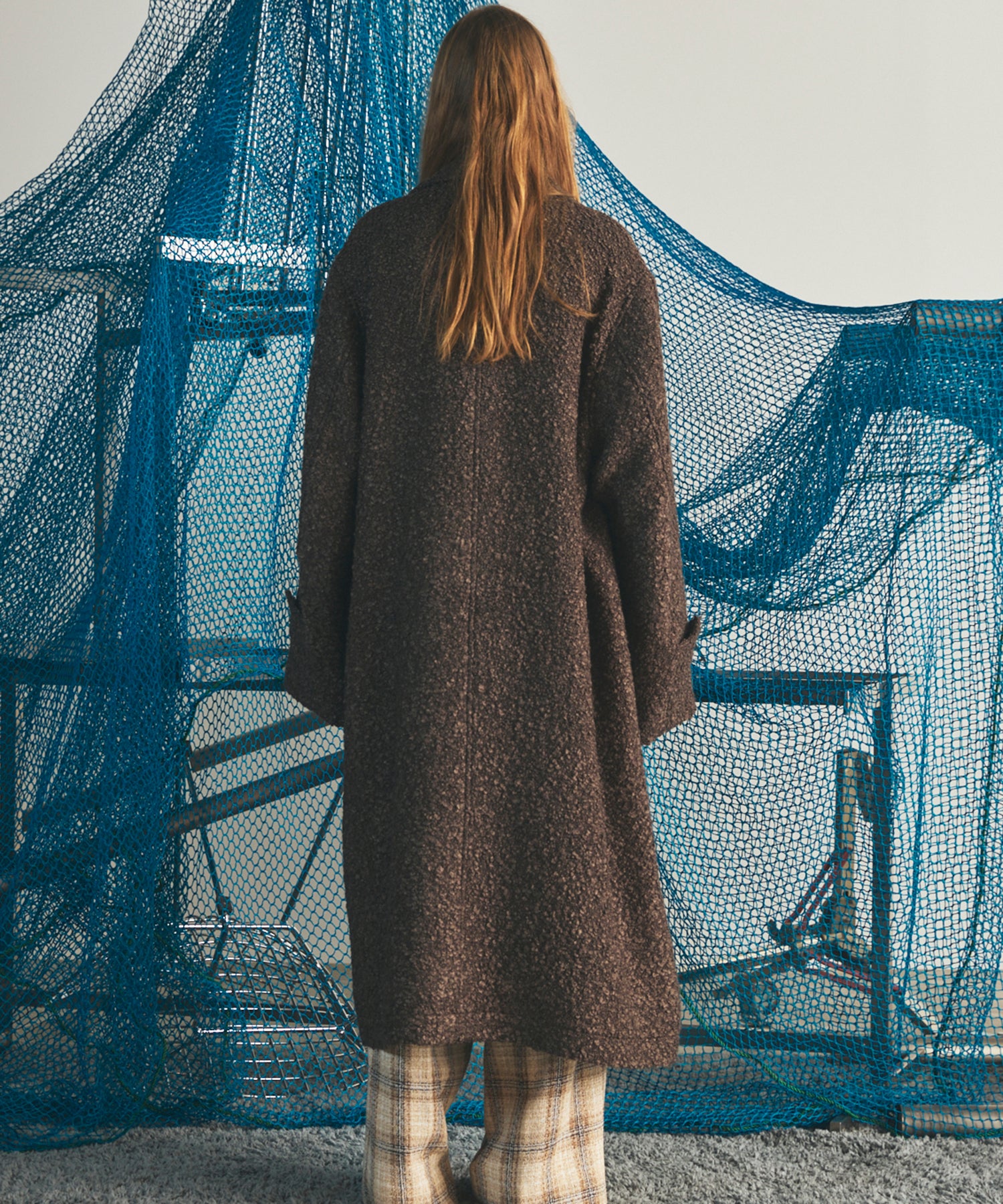 【26AW PRE-ORDER】【イタリアンデッドストックファブリック】プライムオーバーダブルアルスターコート