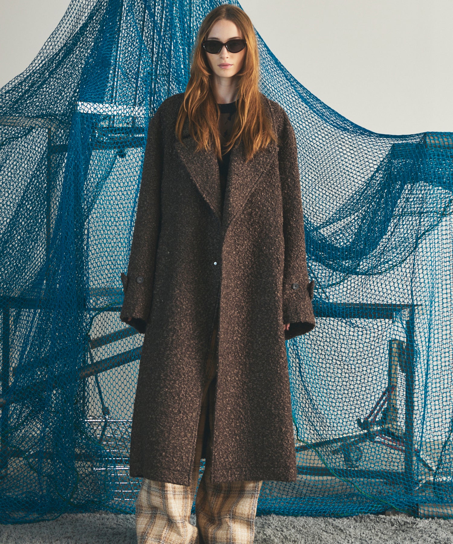 【26AW PRE-ORDER】【イタリアンデッドストックファブリック】プライムオーバーダブルアルスターコート
