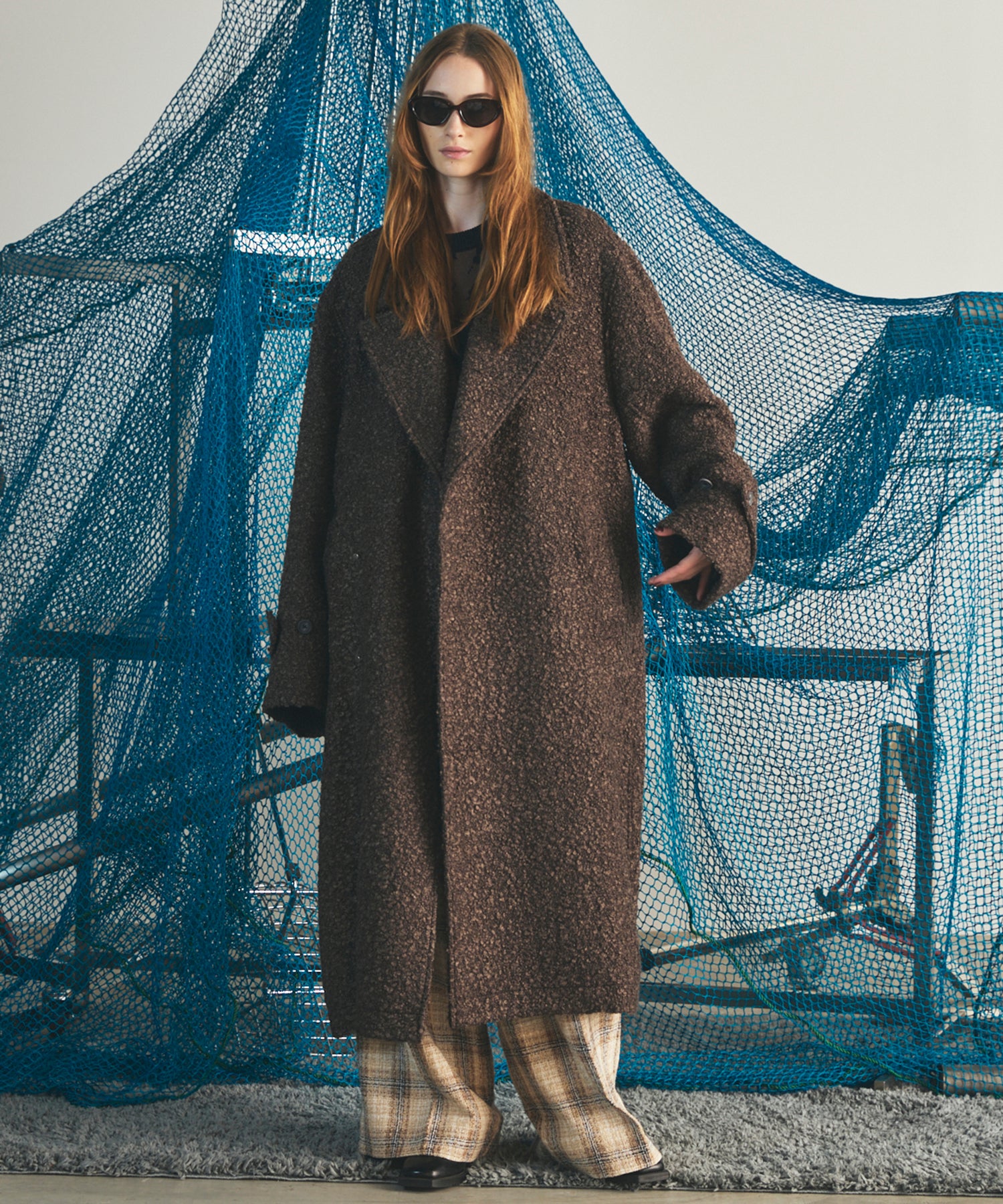 【26AW PRE-ORDER】【イタリアンデッドストックファブリック】プライムオーバーダブルアルスターコート