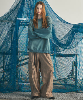 [26AW PRE-ORDER] Banana Curve Silhouette Prime-Wide Cargo Trousers