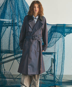 Different Materials Layering Prime-Over Trucker Jacket