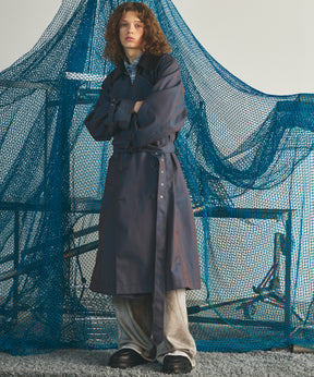 Different Materials Layering Prime-Over Trucker Jacket
