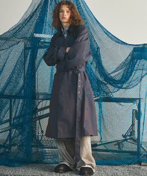 [26AW PRE-ORDER] [Italian dead stock fabric] Prime over regular collar shirt coat