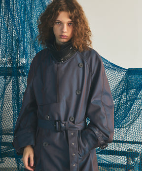 Different Materials Layering Prime-Over Trucker Jacket