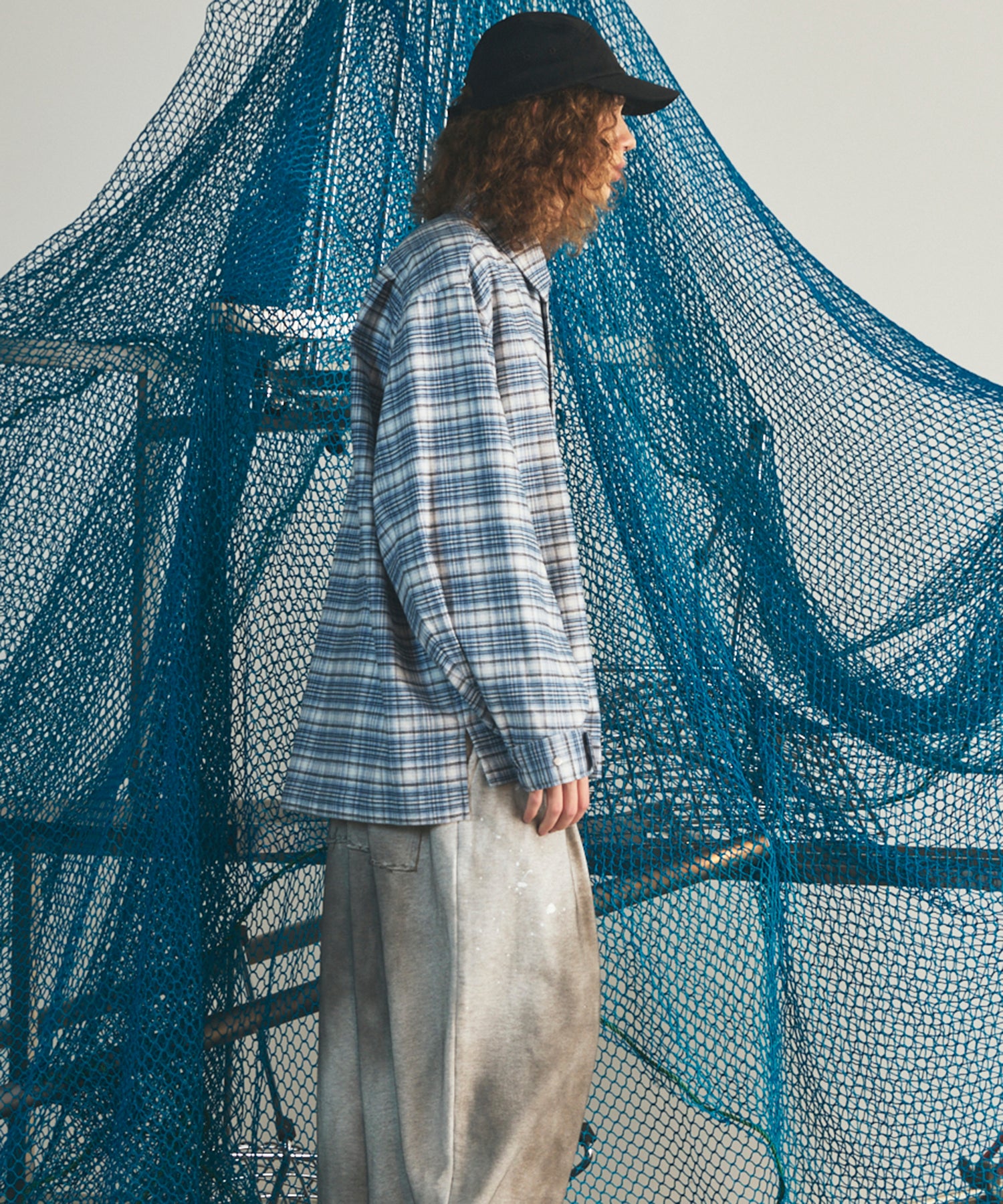 [26AW PRE-ORDER] [Italian dead stock fabric] Prime over regular collar shirt coat
