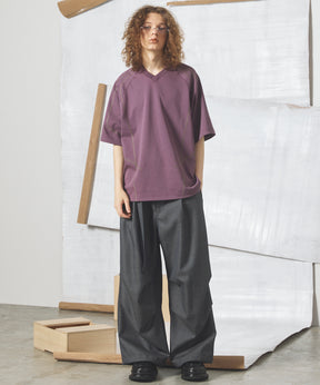 4 Colors Chambray Washable Wool Prime-Wide Snow Pants