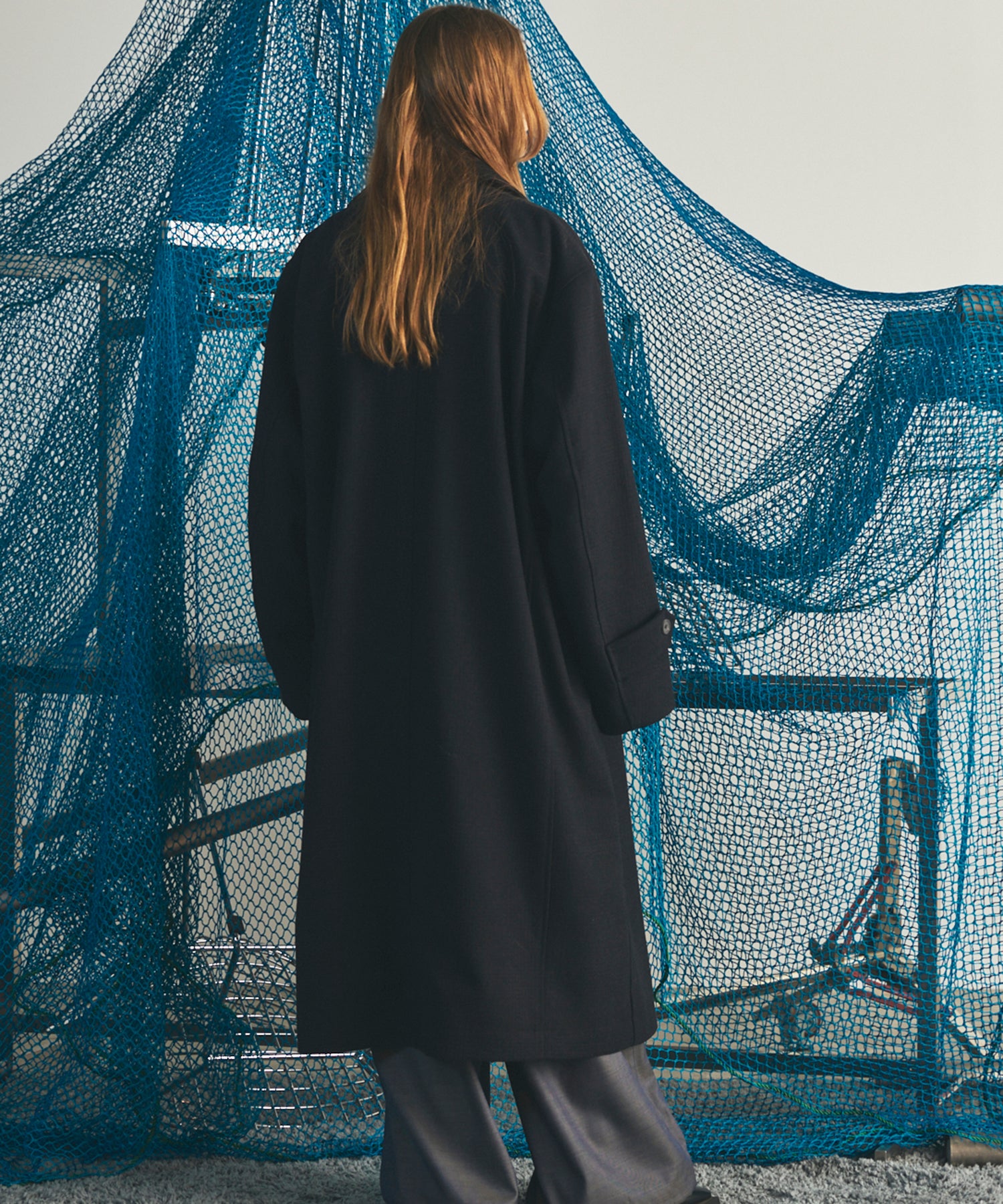 【26AW PRE-ORDER】【イタリアンデッドストックファブリック】プライムオーバーダブルアルスターコート