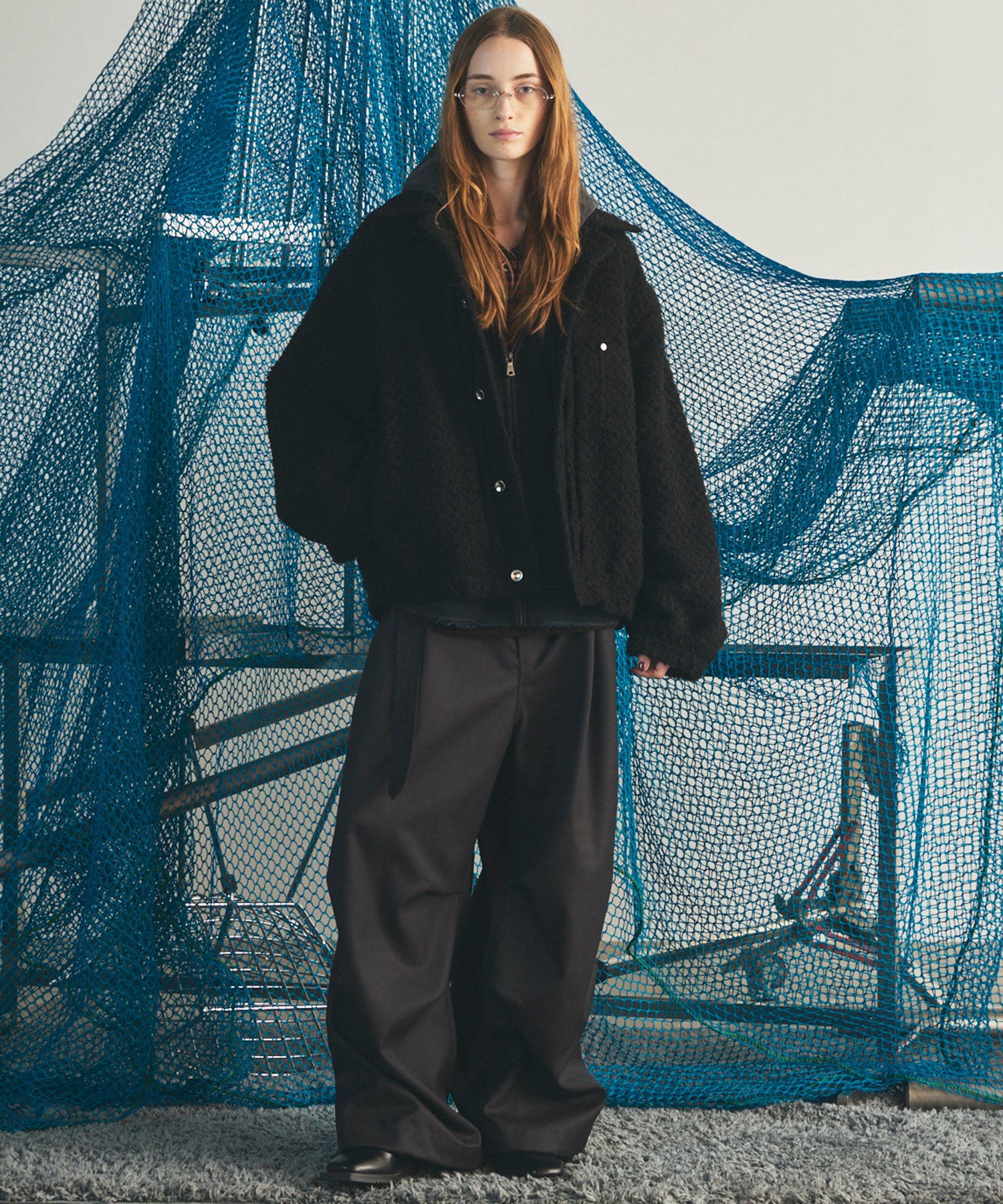 4 Colors Chambray Washable Wool Prime-Wide Snow Pants