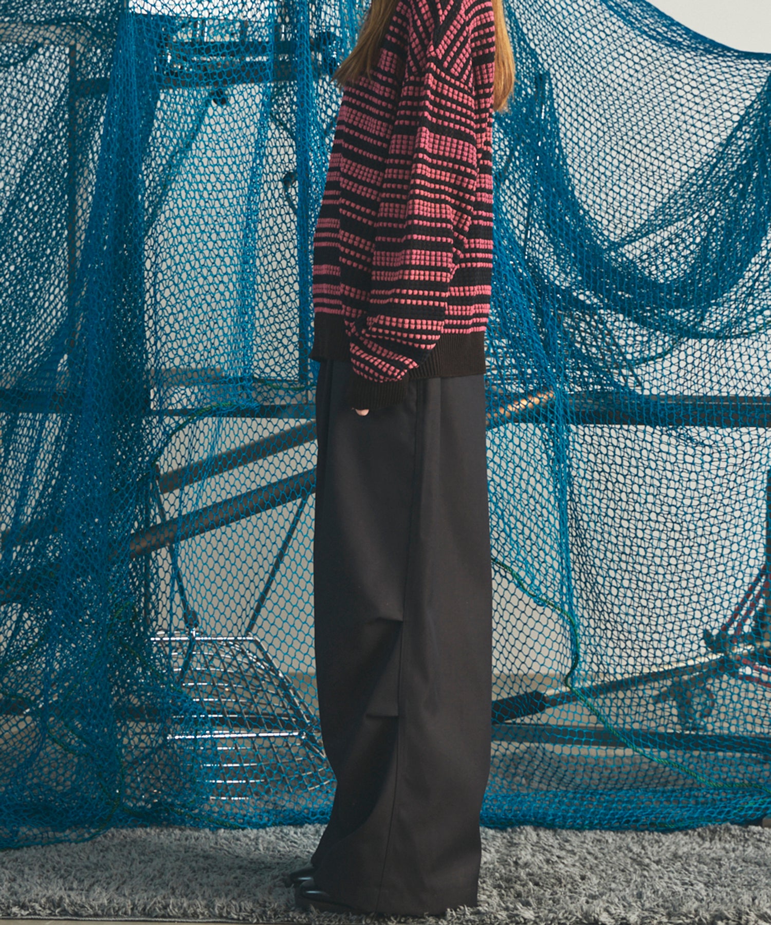 4 Colors Chambray Washable Wool Prime-Wide Snow Pants