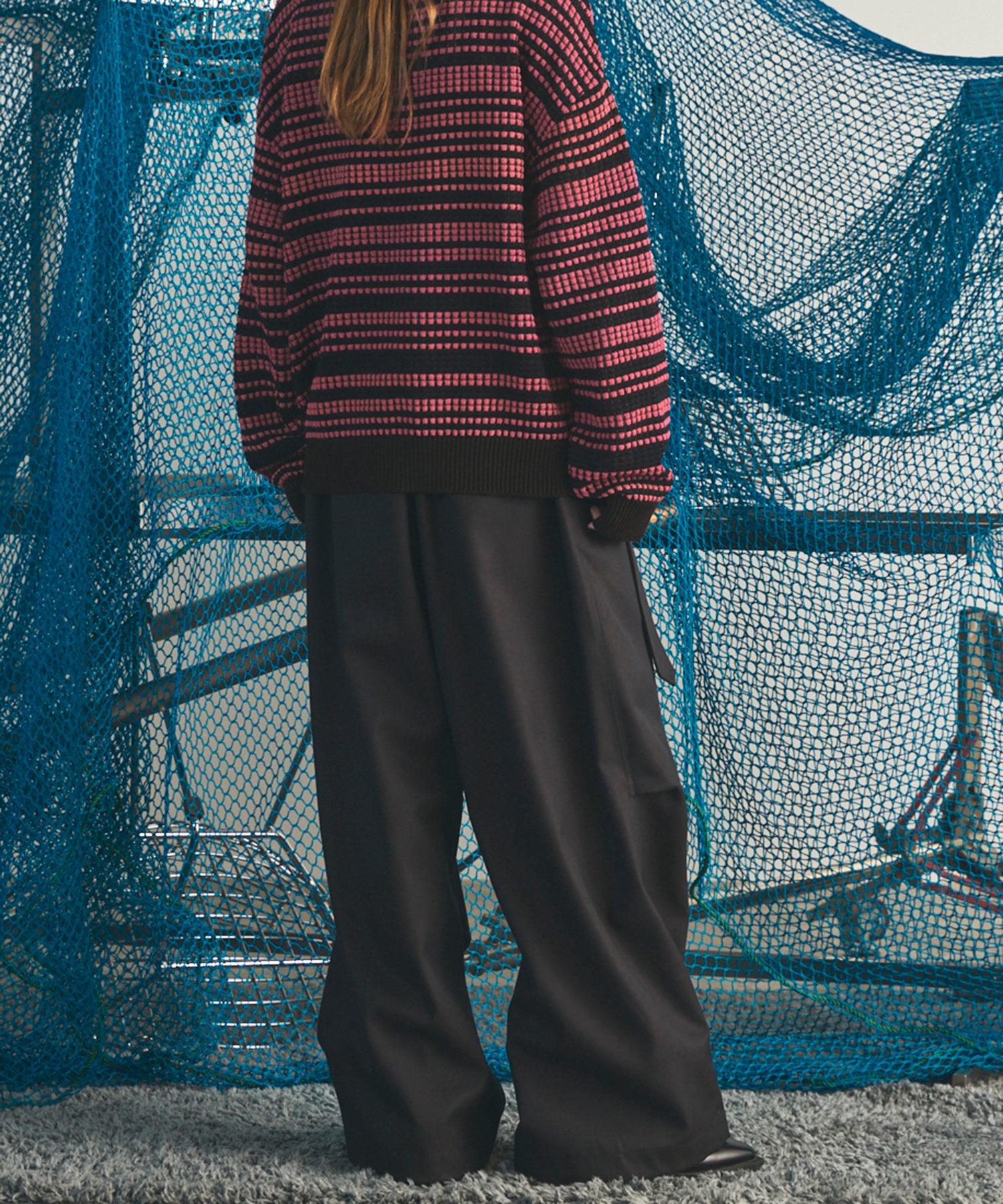 4 Colors Chambray Washable Wool Prime-Wide Snow Pants