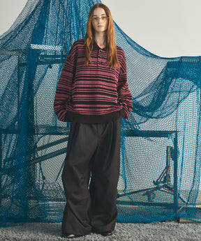 4 Colors Chambray Washable Wool Prime-Wide Snow Pants