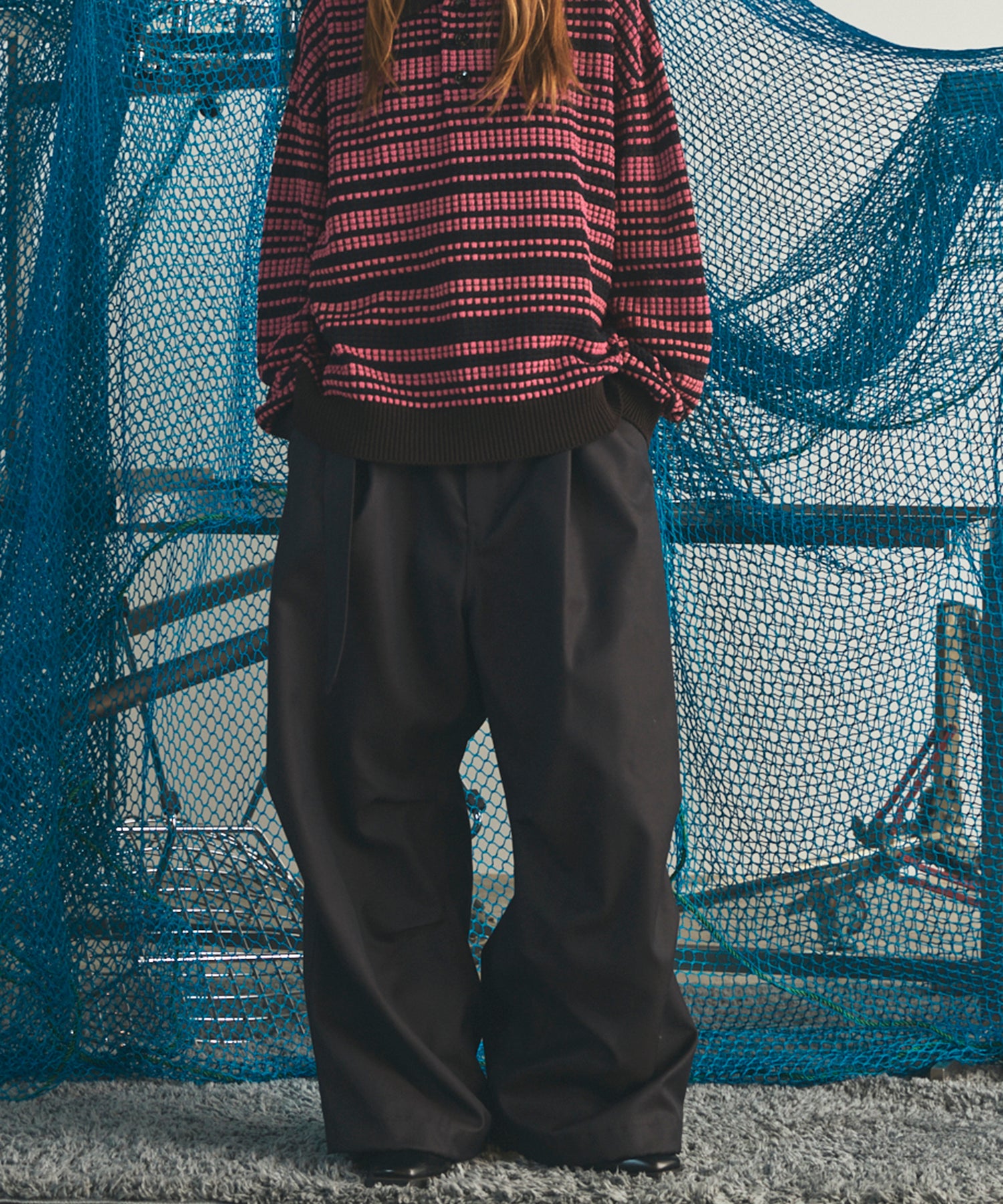 4 Colors Chambray Washable Wool Prime-Wide Snow Pants