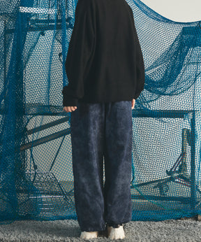 【26AW PRE-ORDER】Distressed Effect  Prime-Wide Sweatpants
