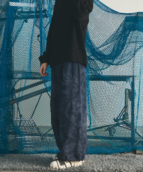 【26AW PRE-ORDER】Distressed Effect  Prime-Wide Sweatpants