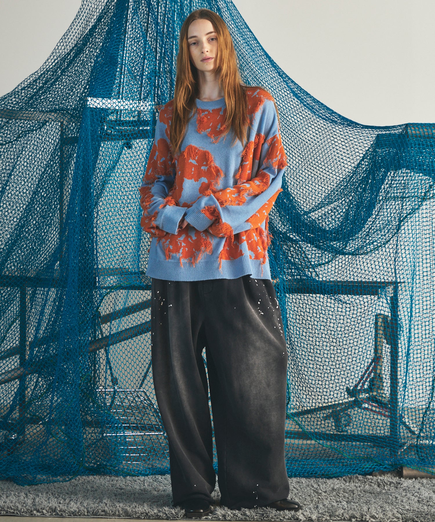 【26AW PRE-ORDER】Destroy Damage Prime-Wide Sweatpants