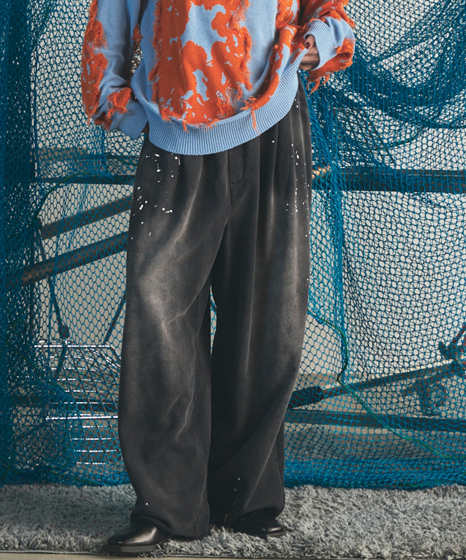【26AW PRE-ORDER】Destroy Damage Prime-Wide Sweatpants