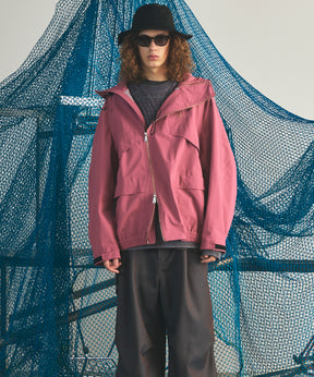 【26AW PRE-ORDER】Three-Layer Asymmetrical Front Zip Prime-Over Mountain Parka