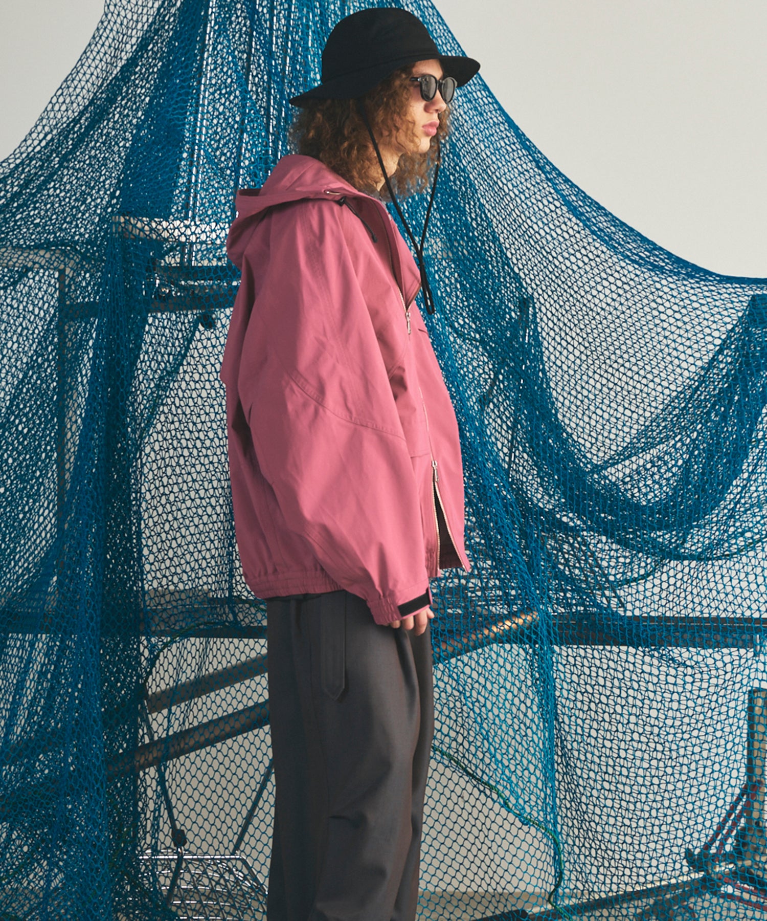 【26AW PRE-ORDER】Three-Layer Asymmetrical Front Zip Prime-Over Mountain Parka