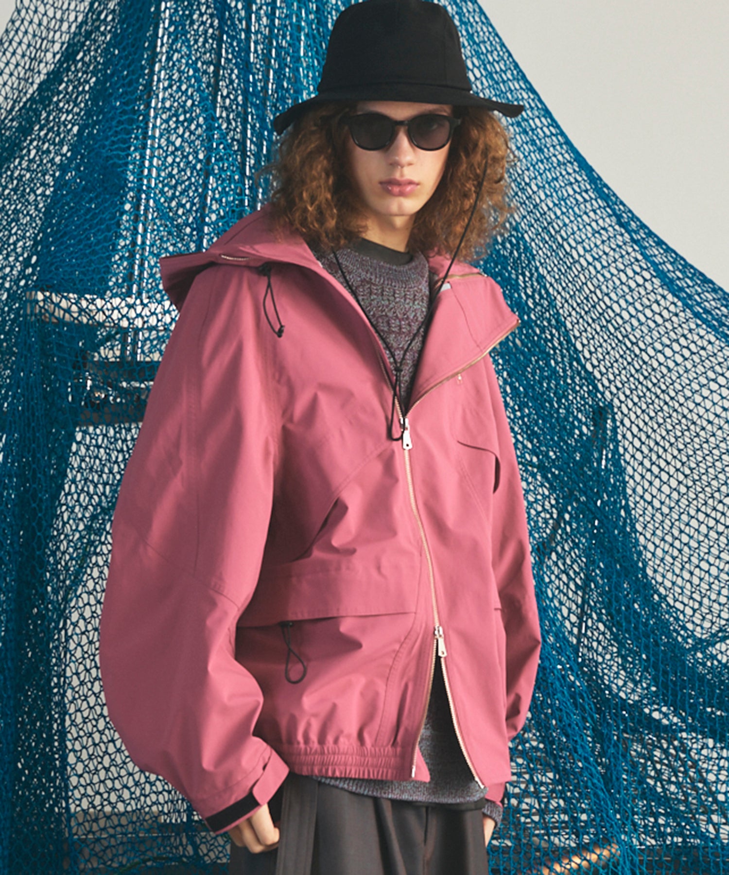 【26AW PRE-ORDER】Three-Layer Asymmetrical Front Zip Prime-Over Mountain Parka