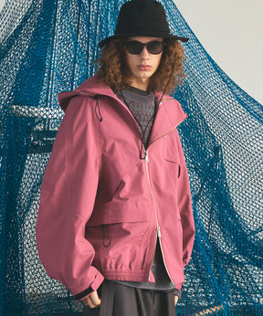 【26AW PRE-ORDER】Three-Layer Asymmetrical Front Zip Prime-Over Mountain Parka