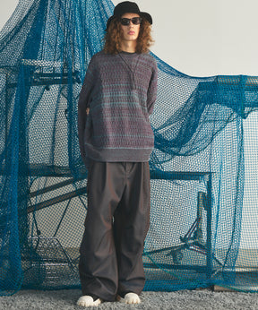 4 Colors Chambray Washable Wool Prime-Wide Snow Pants