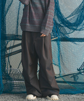 4 Colors Chambray Washable Wool Prime-Wide Snow Pants