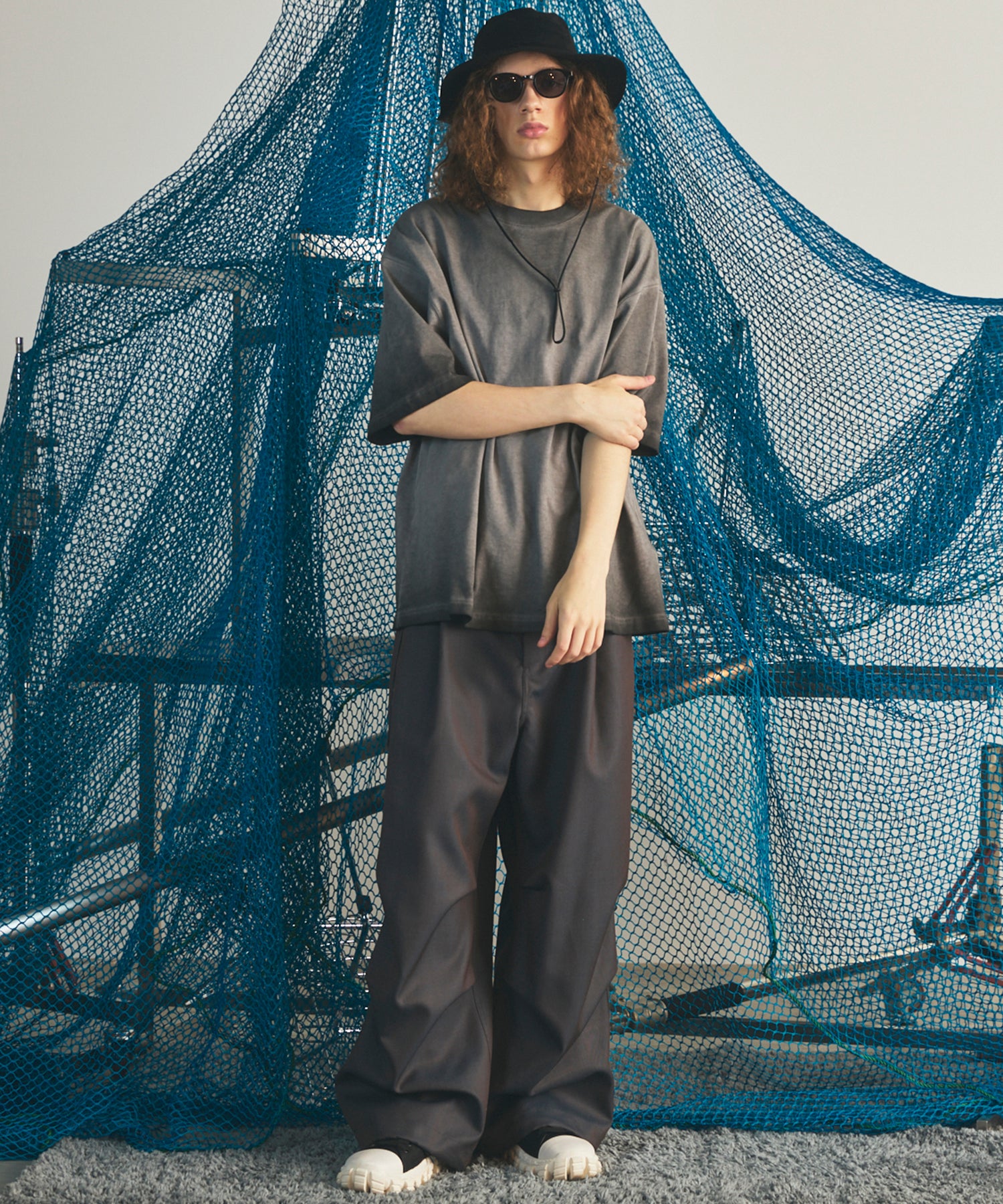 4 Colors Chambray Washable Wool Prime-Wide Snow Pants