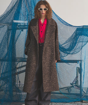 【26AW PRE-ORDER】【イタリアンデッドストックファブリック】プライムオーバーダブルアルスターコート