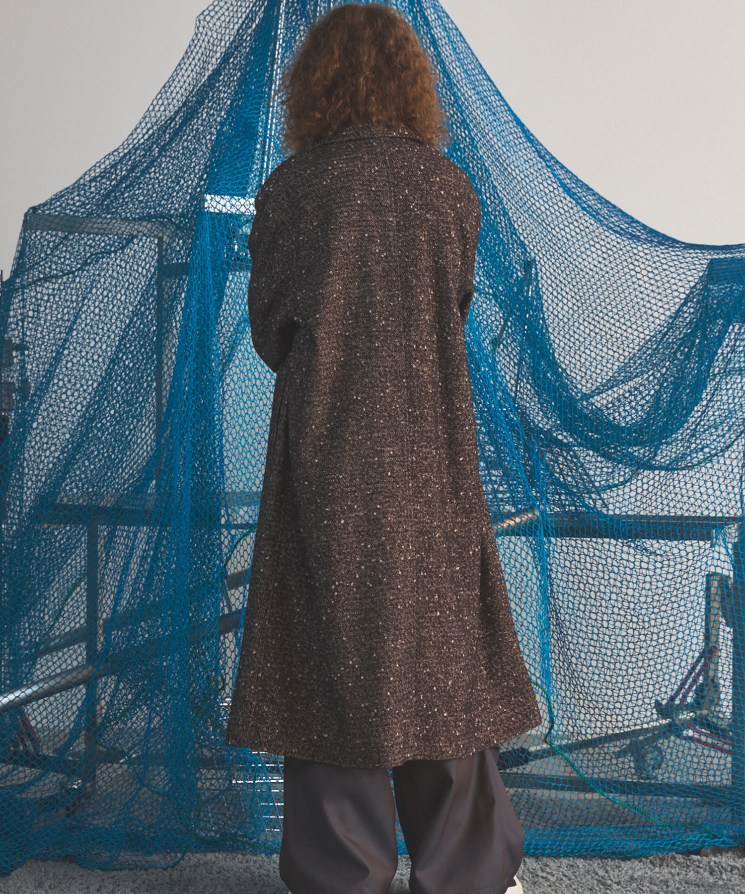 【26AW PRE-ORDER】【イタリアンデッドストックファブリック】プライムオーバーダブルアルスターコート