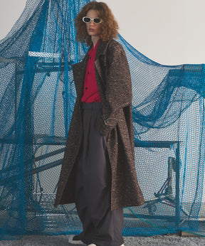 【26AW PRE-ORDER】【イタリアンデッドストックファブリック】プライムオーバーダブルアルスターコート