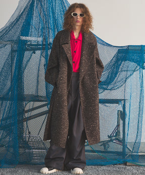 【26AW PRE-ORDER】【イタリアンデッドストックファブリック】プライムオーバーダブルアルスターコート