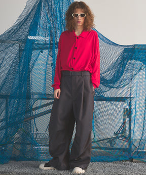 4 Colors Chambray Washable Wool Prime-Wide Snow Pants