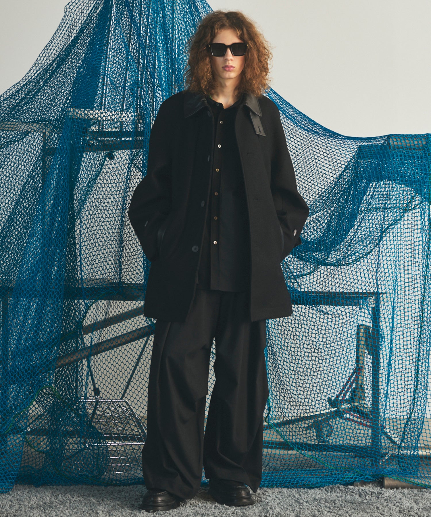 【26AW PRE-ORDER】One Tuck Prime-Wide Snow Slacks