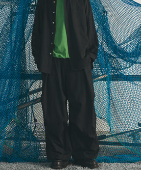 【26AW PRE-ORDER】One Tuck Prime-Wide Snow Slacks
