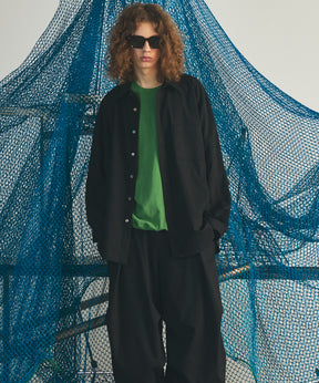【26AW PRE-ORDER】Raglan Yoke Switching Prime-Over Long Sleeve Shirt