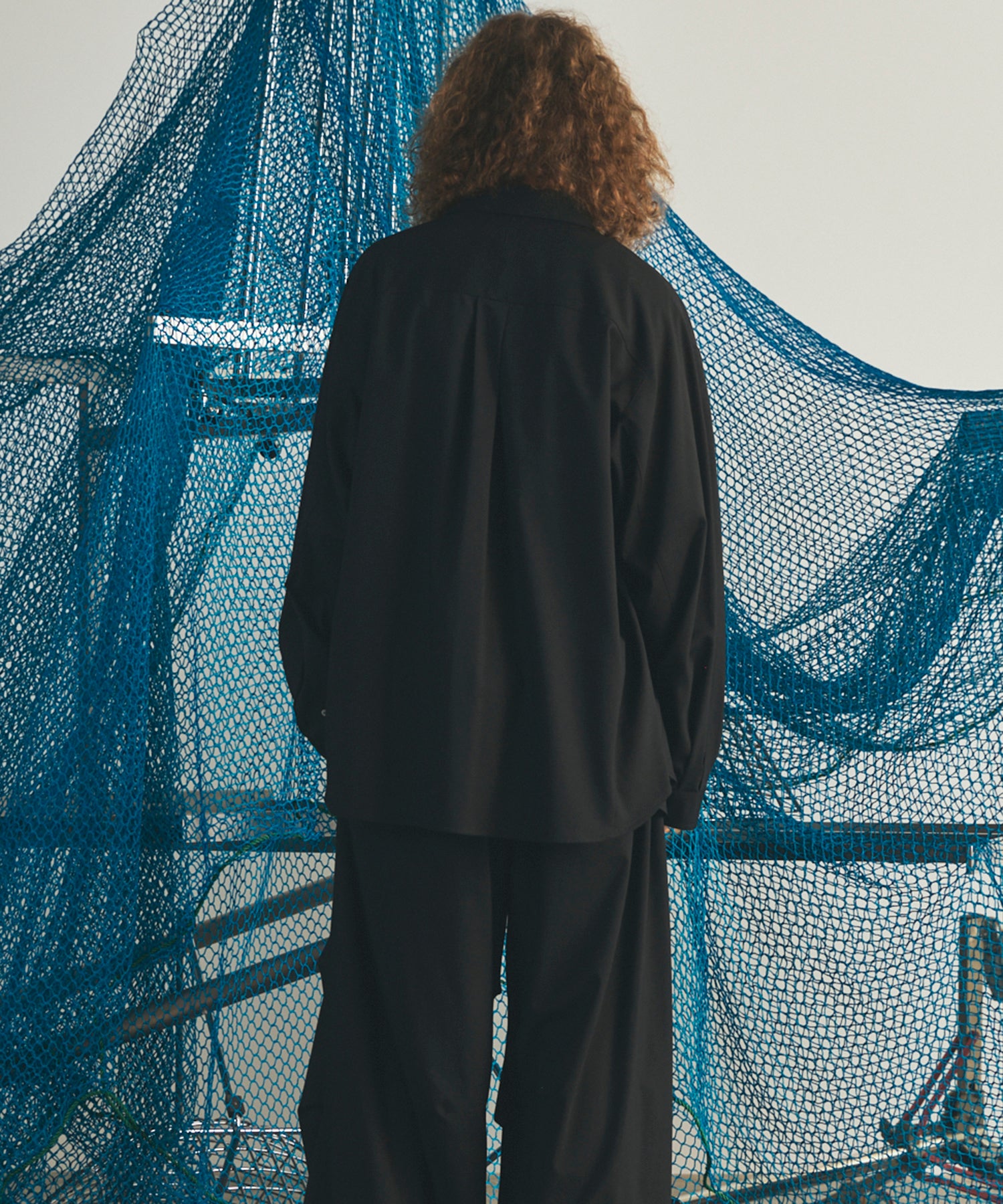 【26AW PRE-ORDER】Raglan Yoke Switching Prime-Over Long Sleeve Shirt