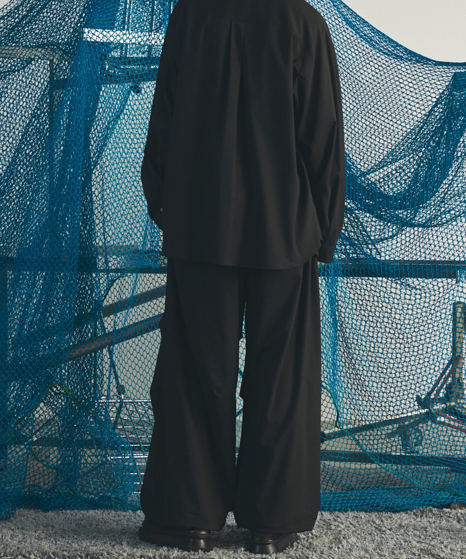 【26AW PRE-ORDER】One Tuck Prime-Wide Snow Slacks