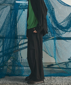 【26AW PRE-ORDER】One Tuck Prime-Wide Snow Slacks