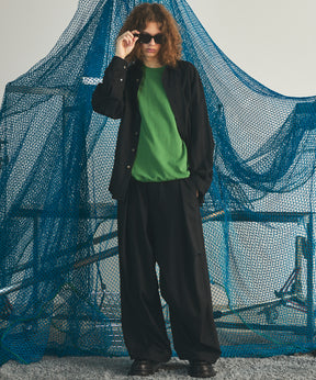 【26AW PRE-ORDER】One Tuck Prime-Wide Snow Slacks