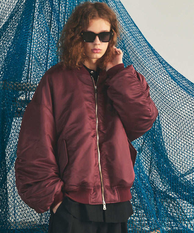 【26AW PRE-ORDER】Prime-Over Nylon MA-1 Bomber Jacket