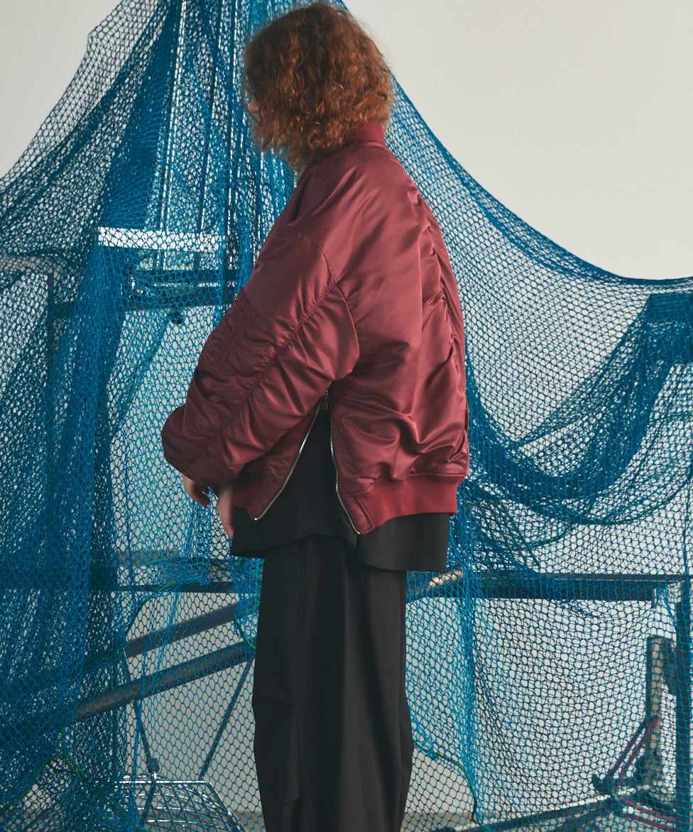 【26AW PRE-ORDER】Prime-Over Nylon MA-1 Bomber Jacket