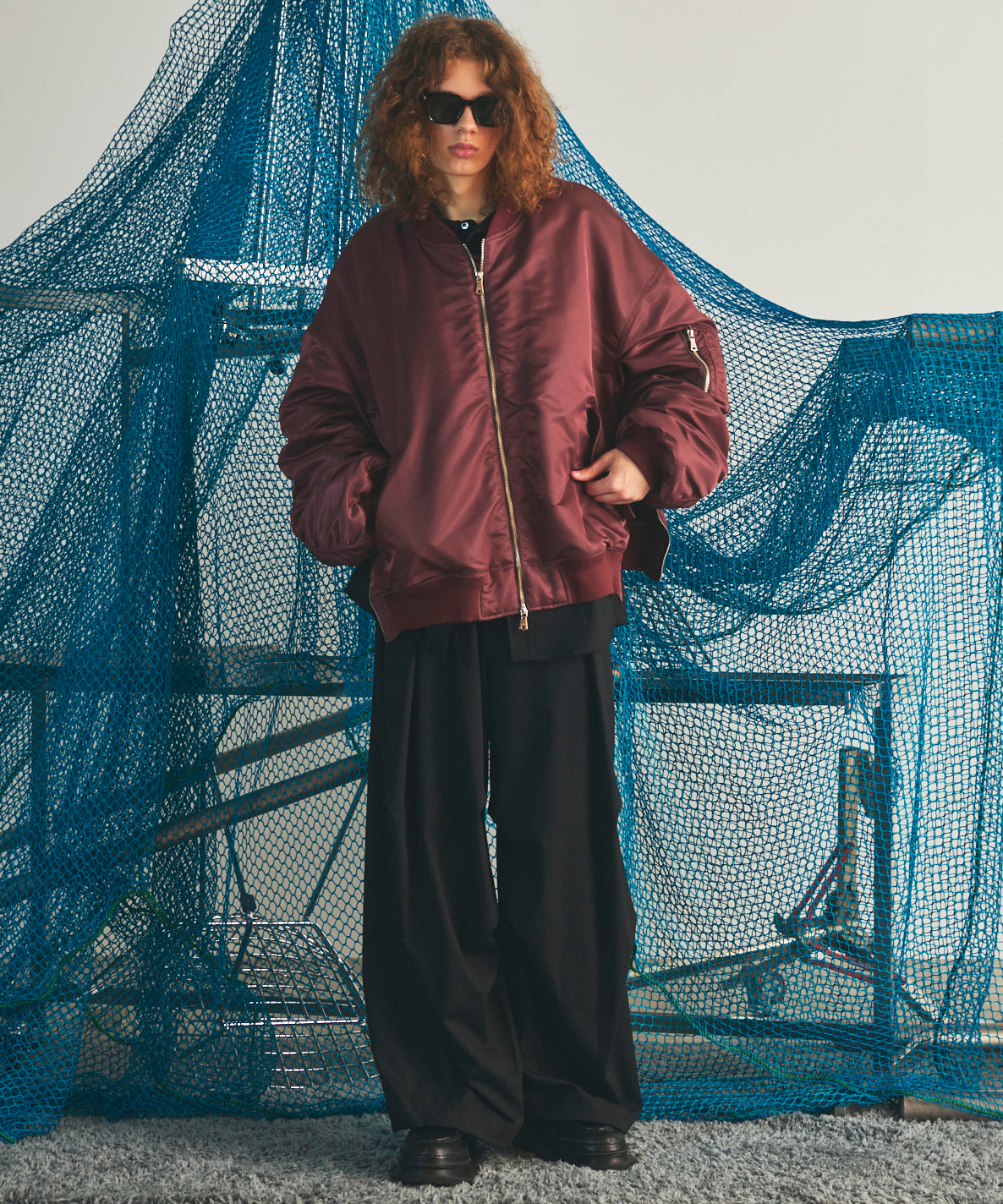 【26AW PRE-ORDER】Prime-Over Nylon MA-1 Bomber Jacket