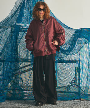 【26AW PRE-ORDER】Prime-Over Nylon MA-1 Bomber Jacket