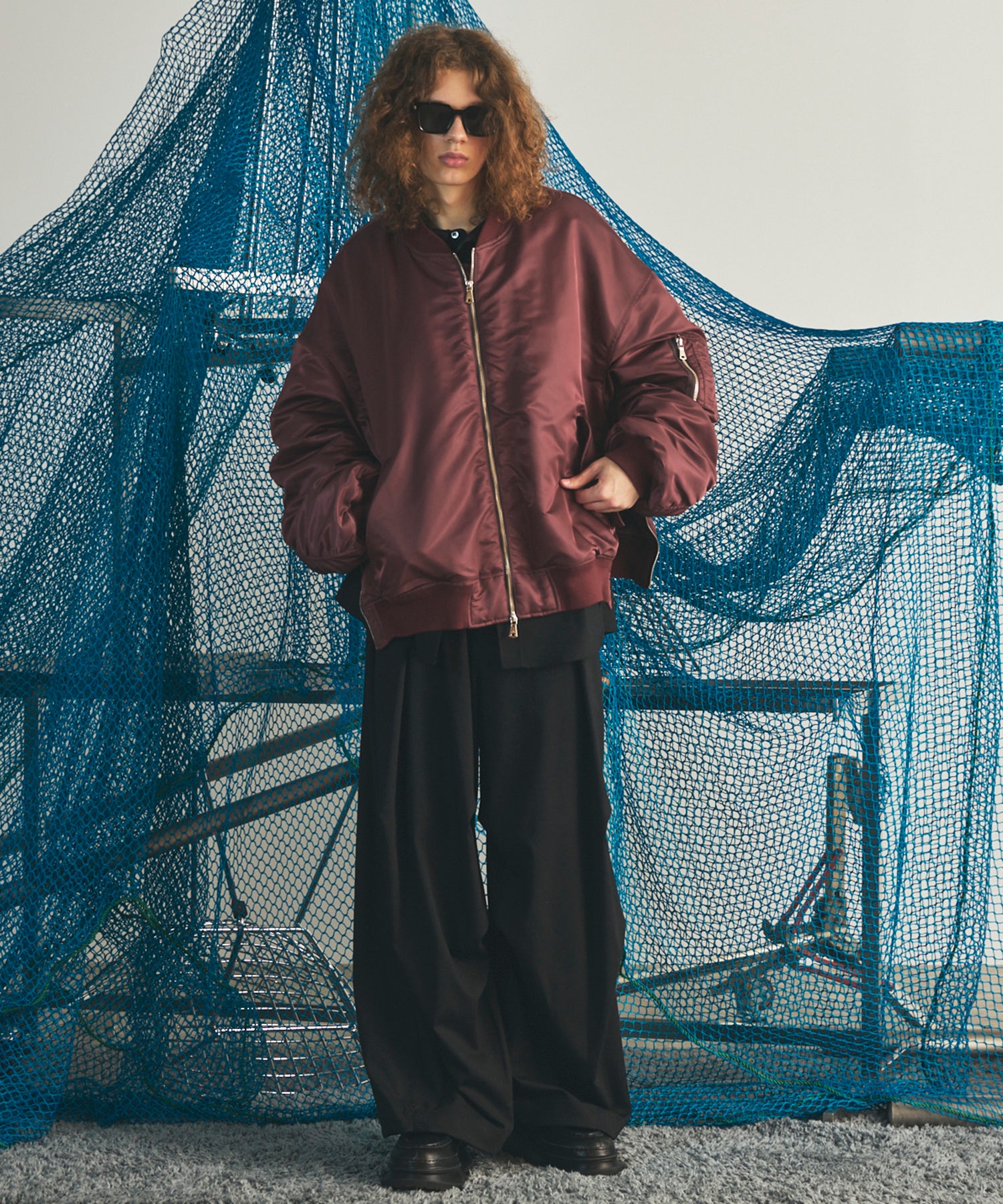 【26AW PRE-ORDER】One Tuck Prime-Wide Snow Slacks