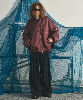 【26AW PRE-ORDER】One Tuck Prime-Wide Snow Slacks