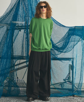 【26AW PRE-ORDER】One Tuck Prime-Wide Snow Slacks