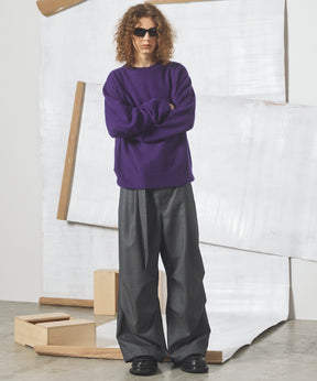4 Colors Chambray Washable Wool Prime-Wide Snow Pants
