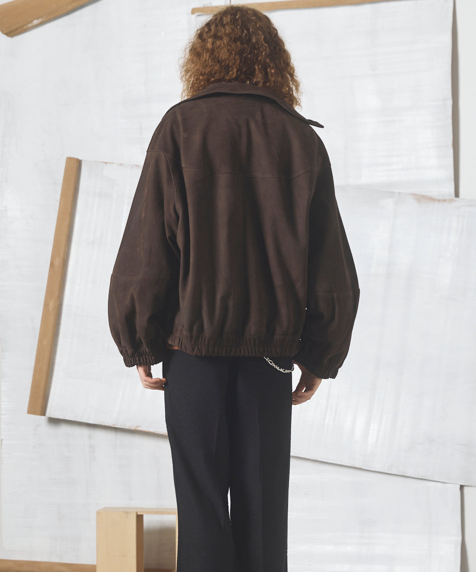 Dress-Fit Sheep Leather Double Rider Jacket